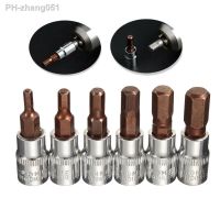 1PC Drive Sockets Set Socekt Wrench Socket Adapter 1/4 quot; Hex Head Screwdriver Bit Hand Tools H3 H4 H5 H6 H7 H8 Drive Sockets