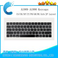 New A1989 A1990 Keys Keycaps US UK Spain Italy French Russian GR For Macbook Pro 13 15 A1990 A1989 Keyboard key cap