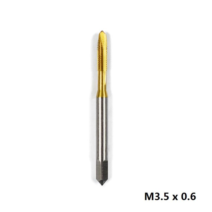 cifbuy-1pc-m2-m2-5-m3-m3-5-m4-m5-m6-titanium-coated-hand-tap-hss-metric-straight-flute-thread-screw-tap