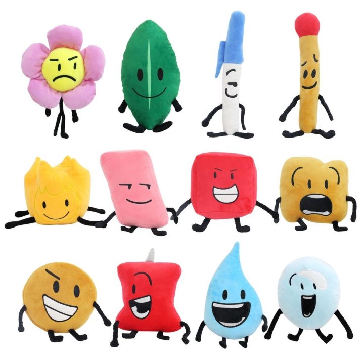 Recommended For Island BFDI Plushies Bubble Teardrop Firey Matches ...