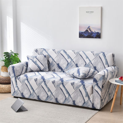 Elastic Sofa Slipcovers Leaves Sofa Cover for Living Room Sectional Corner L-shape Chair Protector Couch Cover 1234 Seater