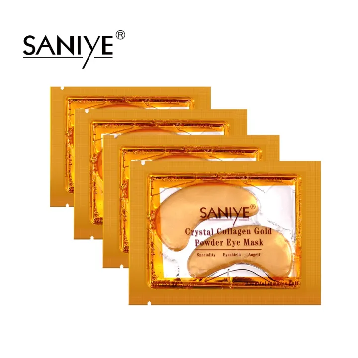 play.home SANIYE 1Pc 24K Gold Collagen Eye Mask Eye Patches Anti Dark Circles Eye Bag Moisturizing EM001