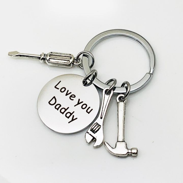 fathers-day-gifts-keychain-pendant-metal-dad-tool-hammer-screwdriver-wrench-key-chain-keyrings-love-you-daddy-key-chains
