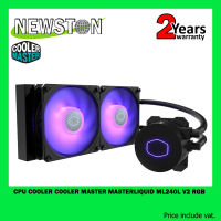 CPU LIQUID COOLER (ระบบระบายความร้อนด้วยน้ำ) COOLER MASTER MASTERLIQUID ML240L V2 RGB