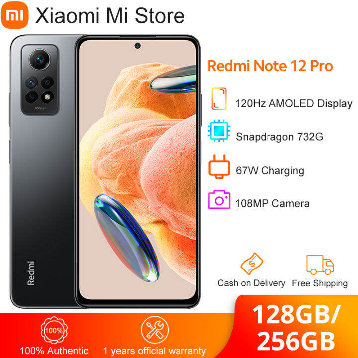 Global Version Xiaomi Redmi Note 12 Pro 4G 108MP Camera 120Hz AMOLED ...