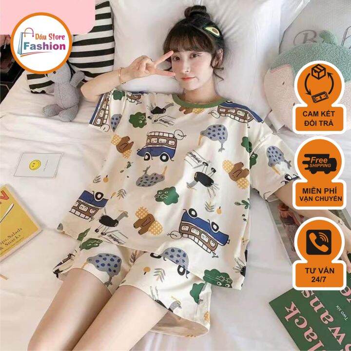 Đồ Bộ Nữ Mặc Nhà Thời Trang Mới Nhất - Chất Liệu Cotton Cao Cấp | Lazada.Vn