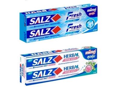 Salz ยาสีฟัน แพ๊คคู่  160กรัม X 2 หลอด