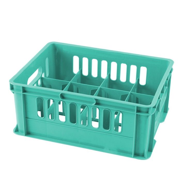 ลังคว่ำแก้ว-b-12-ช่อง-รุ่น-j442-สีเขียว-โปรแรง-เหมือนแจกฟรี-inverted-glass-crate