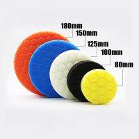 5 Pack 3/4/5/6/7 Inch Compound Buffing Polishing Pads Cutting Sponge Pads Kit for Car Buffer Polisher Compounding And Waxing