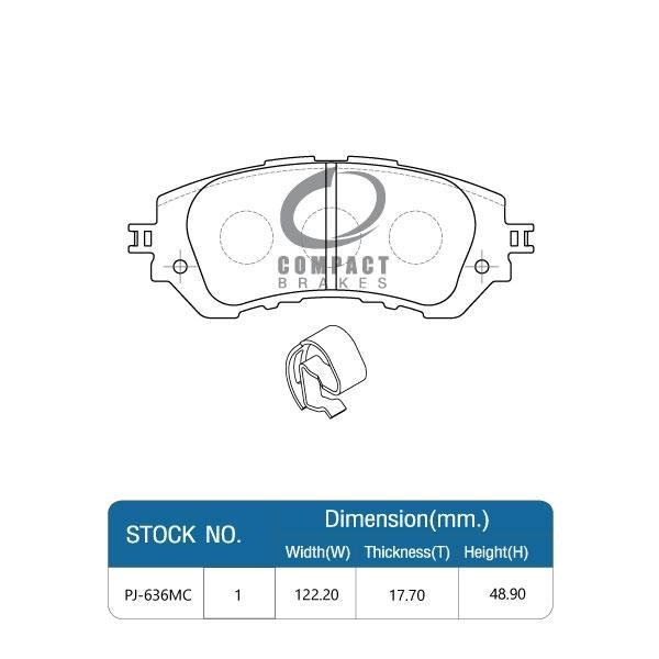 compact-brakes-ผ้าเบรคหน้า-toyota-vios-วีออส-1-5e-j-ปี-2013-yaris-ยาริส-1-2-e-j-ปี-2013-รหัสสินค้า-dcn-636