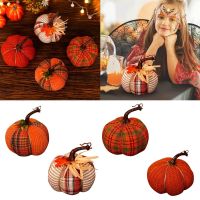 Festival Scene Dress Up Cartoon Color Fabric Pumpkin Desktop Decoration Border Thanksgiving Desktop Decoration Desktop Figurines