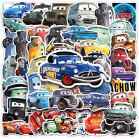 10/30/50pcs Disney Cute Cartoon Cars Lightning McQueen Stickers Skateboard Motorcycle Laptop Waterproof Sticker Decal Kids Toy Stickers