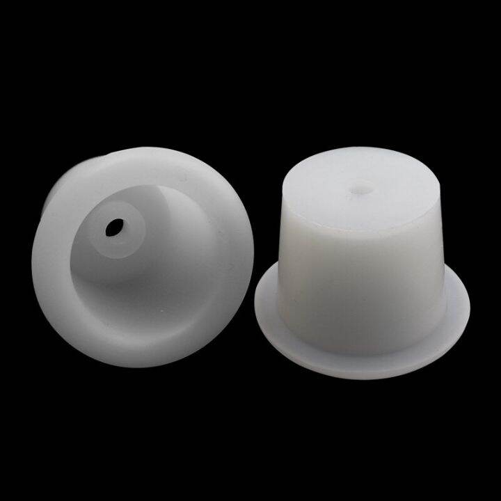 Silicone Bored Stoppers For Fermentation Airlock Hole Homebrew Beer Tool 2pcs/lot Carboy Bung