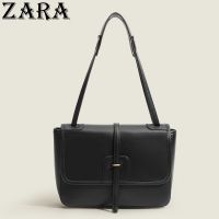 Zara6.4กระเป๋าผู้หญิงเดินทางความจุสูงกระเป๋าบุรุษไปรษณีย์ใหม่2023กระเป๋ารักแร้ใส่เอกสารหนังนิ่มคุณภาพสูง