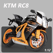 RUM Mô Hình Xe Máy Hợp Kim KTM RC8 Tỷ Lệ 1 12 Đồ Chơi Xe Hơi Đúc Cho Bé