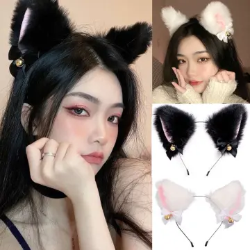 Korean Cute Bunny Headband Plush Rabbit Ears Hair Band Decor