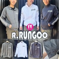 เสื้อกันหนาว เสื้อแขนยาว R.Rungoo เสื้อแจ็คเก็ต ผ้าเกาหลี ซิปหน้า (MA8)