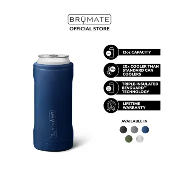 BRUMATE Hopsulator Trio 3-in-1 Royal Blue Insulated Can Cooler 16 oz
