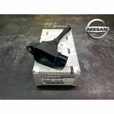 คอยล์จุดระเบิด Nissan March / Almera / Juke เครื่องยนต์ Bensin 1.2 cc / 1.6 cc ( Nissan แท้ศูนย์ 100% ) 1HC2B