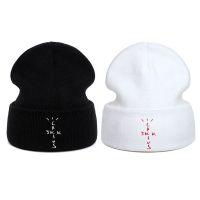 【cw】 Beanie Hat Cactus Jack Embroidery CasualHatsMen WomenWhite Knitted Hat Dropshippinggift 【hot】