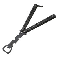 MRB Butterfly Knife Style Bottle Opener And Beer Opener Comb Dagger Practicer Bartender Supplies Hair Styling Tools