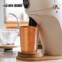 MHW-3ER กาแฟ Dosing Cup ทองแดงสีแดง230Ml ผงคอนเทนเนอร์ Barista เครื่องมืออุปกรณ์เสริม EK43