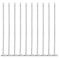 10 Skewers Kebab Skewers Stainless Steel Kebab Skewers for Ninja Foodi AG300, AG300C, AG301, AG301C, AG302,AG400,IG301A