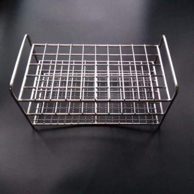 Stainless steel test tube rack colorimetric tube rack aperture 13/15/17/19/21/23/26/30mm 50 holes