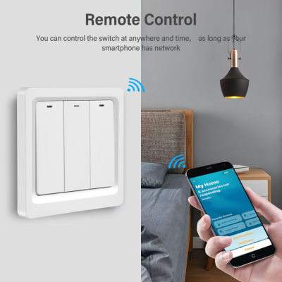 Homekit button smart WIFI single fire zero fire switch voice Siri mobile phone timing control wall switch