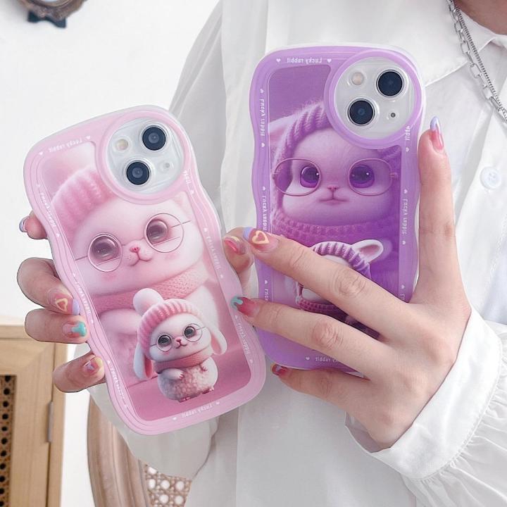 for-infinix-hot-20-5g-case-wavy-type-cartoon-rabbit-butterfly-love-heart-painted-tpu-silicone-soft-case-cover-shockproof-phone-casing