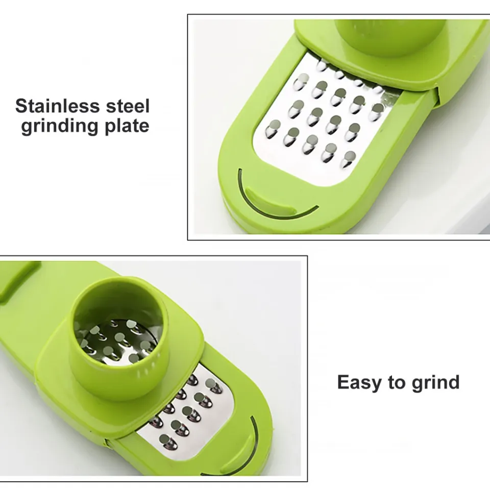 1pcs Garlic Crusher Press Multi Functional Manual Ginger Garlic