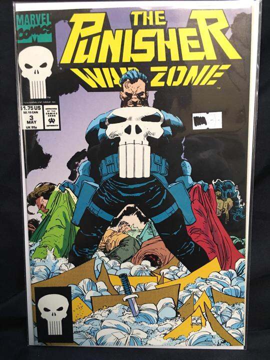 Punisher War Zone 3 Published May 1992 by Marve l Comic BOOK Cartoons ...