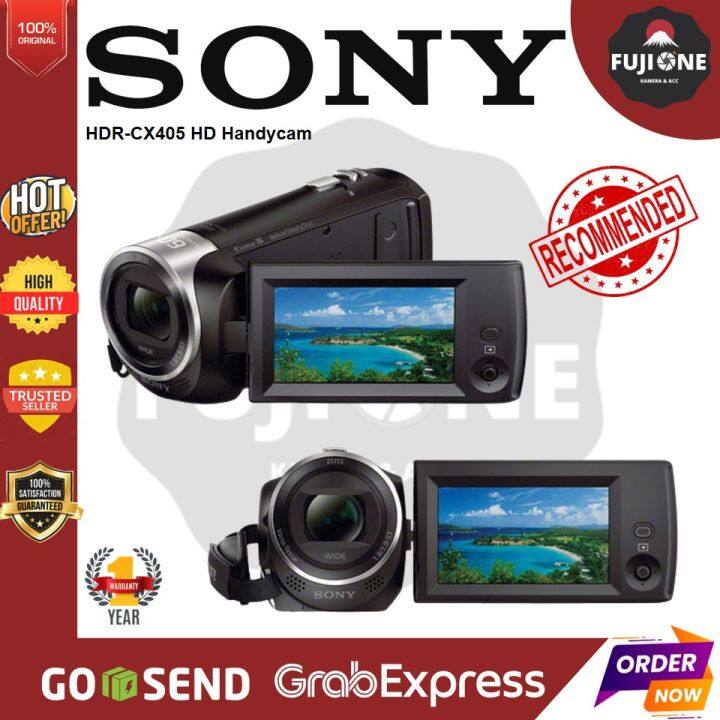 Sony HDR-CX405 HD Handycam | Lazada Indonesia