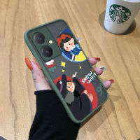 Orico เคสโทรศัพท์ Vivo Y27การ์ตูนเจ้าหญิงน่ารักและแม่มดน่ารักขอบนิ่มมีน้ำค้างแข็งโปร่งใสผู้หญิงพลาดเคสป้องกันกล้องคลุมทั้งหมดกันกระแทก