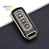 3ปุ่ม TPU Remote Key Case Smart Key Keyring Cover Protector สำหรับ Honda PCX SH 125 150 2016 2017 2018รถจักรยานยนต์ Scooter