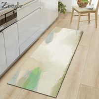 Zeegle Non-Slip Floor Mats Rug for Kitchen Doormat for Entrance Door Bathroom Living Room Floor Mat Kitchen Car Mats