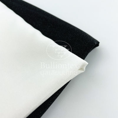ผ้ารีดกาว (Fusible Web) ซับใน เนื้อผ้ารีดง่าย ใช้งานสะดวก มีให้เลือกสีขาวและสีดำ ขนด 1 หลา พร้อมส่ง