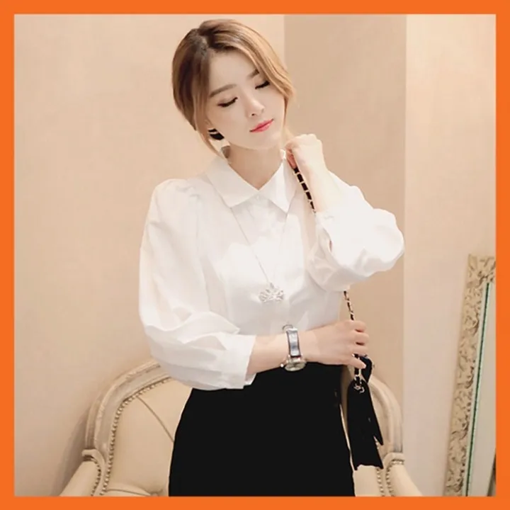 Kiểu áo sơ mi nữ Hàn Quốc trẻ trung cách điệu bắt trend nhất