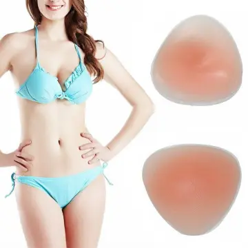 Women Silicone Triangle Push Up Bra Pads Insert Underwear Breast Enhancer