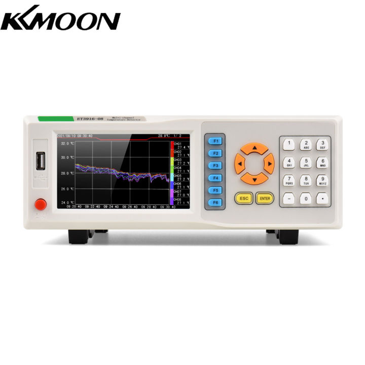 kkmoon-8ช่องเครื่องบันทึกอุณหภูมิ5นิ้วแถบแสดงผลสีและแผนภูมิโค้ง-200-c-1372-c-มัลติฟังก์ชั่เครื่องบันทึกข้อมูลอุณหภูมิอุตสาหกรรมรองรับ-kjetnsrb-thermocouples-สำหรับมอเตอร์แสงปิโตรเลียมเคมีโลหะไฟฟ้า