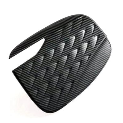 Carbon Fiber Car Charging Port Cover Trim Protector Cover Accessories Parts Accessory for BYD Atto 3 2022 2023