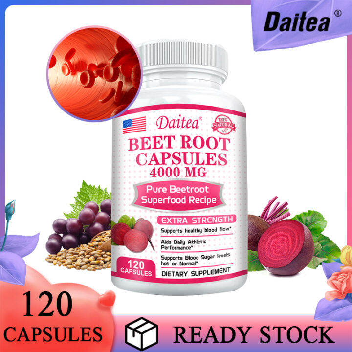 Beetroot Supplement Supports athletic performance and overall energy