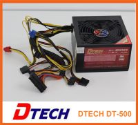 DTECH DT-500 DTECH พาวเวอร์ซัพพลาย 500W รุ่น DT-500 (สีดำ)