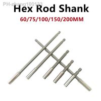 60/100/150/200mm 1/4 Hex Rod Shank Long Handle Screwdriver Tip Holder Extension Bit Set Extensions Quick Change Hand Tool Socket