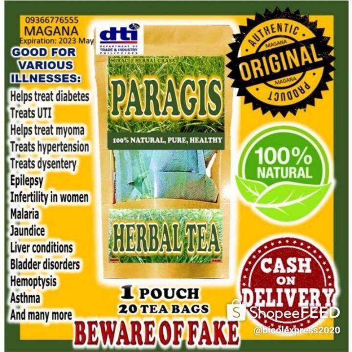 Antar 20 TEA BAGS PARAGIS HERBAL TEA Lazada PH
