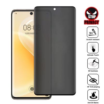 Full Cover Privacy Tempered Glass For Huawei Nova 8 9 Pro 10 7 Anti Spy Screen Protector For Huawei P30 P40 P50 Pro Mate 20 40