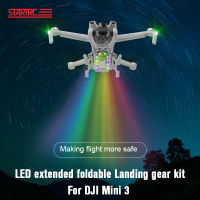 ใหม่สำหรับ DJI Mini 3 Pro Anti-Fall ไฟ LED ขาตั้งกล้องการฝึกอบรมความสูงขาตั้งกล้องสำหรับ DJI Mini 3 Pro Landing Gear อุปกรณ์เสริม