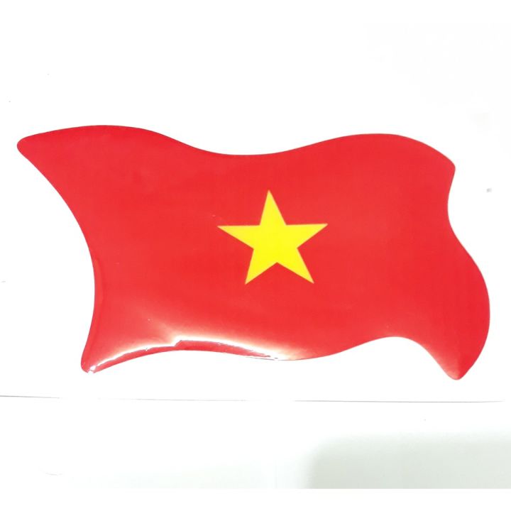 Hãy trang trí chiếc xe của bạn bằng tem dán lá cờ Việt Nam - một cách tuyệt vời để thể hiện tình yêu đến quê hương và đất nước. Tem dán chất lượng tốt và dễ dàng sử dụng sẽ giúp xe của bạn nổi bật hơn giữa đám đông.