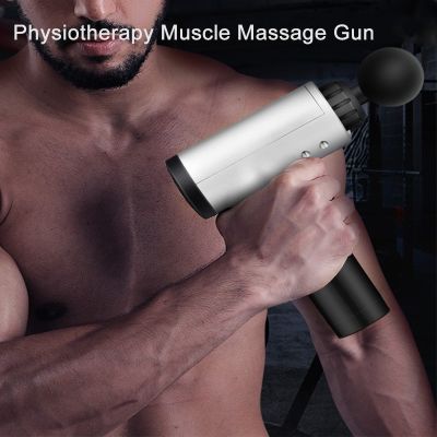 Muscle Massage Relief Gun Deep Tissue Vibrating Fascial Body Massager Fitness Exercise Muscle Pain Relief Body Shaping