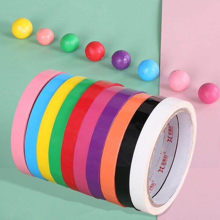 10pcs-funny-decompression-toys-candy-color-creative-sticky-ball-rolling-tapes-adhesive-tape-for-children-home-school-party-gifts